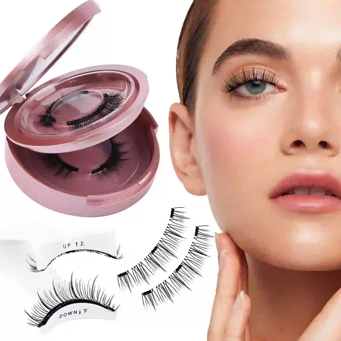 Magnetic Eyelashes Natural Look Magnetic Lashes.