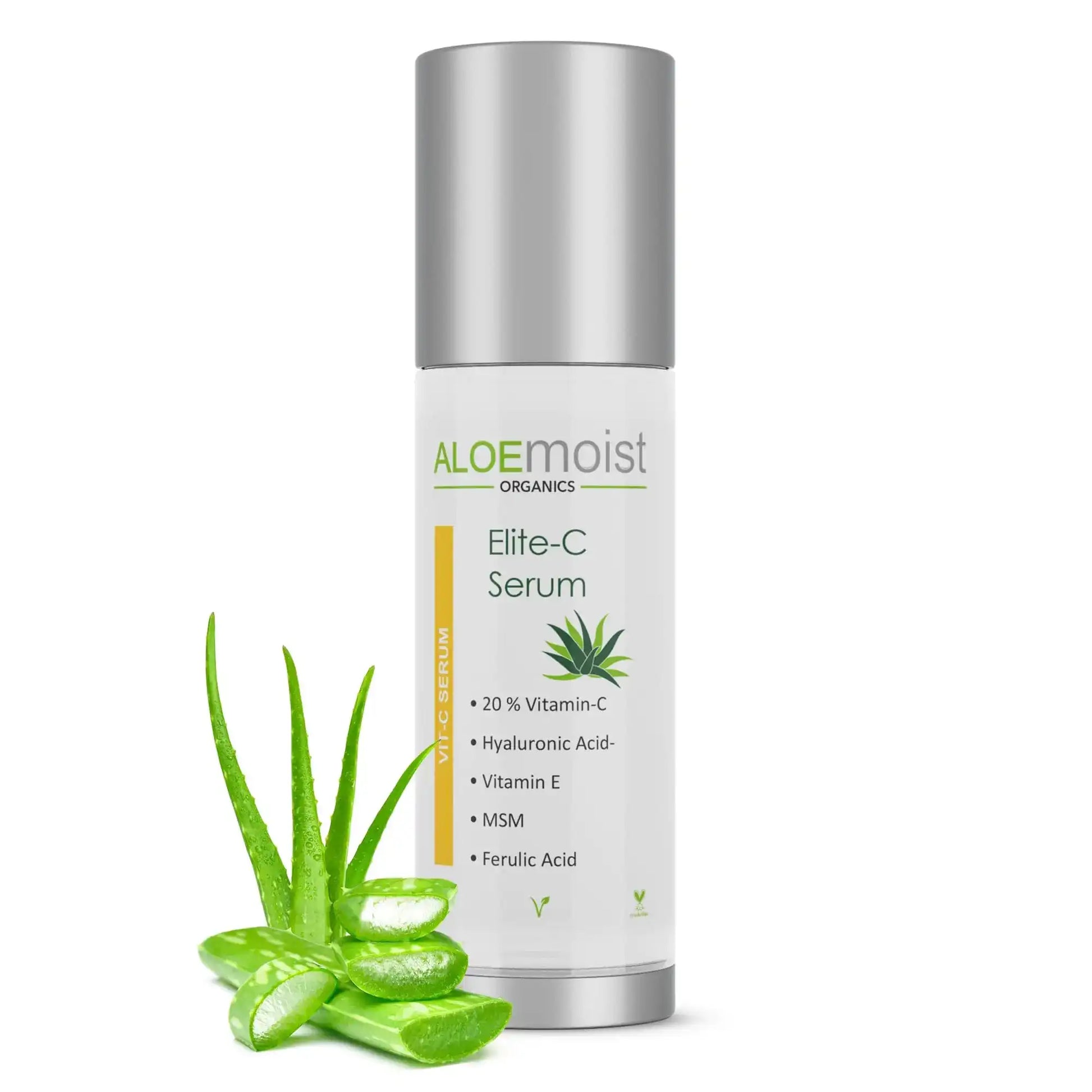 Vitamin C Serum for Face with Pure Aloe Vera Gel Vitamin E