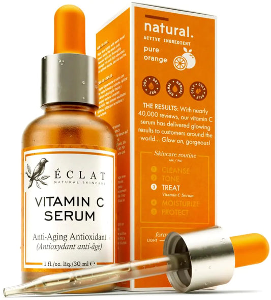 Vitamin C Face Serum - Dark Spot Remover Facial Serum - Anti Aging and Skin Brightening Serum Pure Vitamin C Serum Skin Care 30 ml