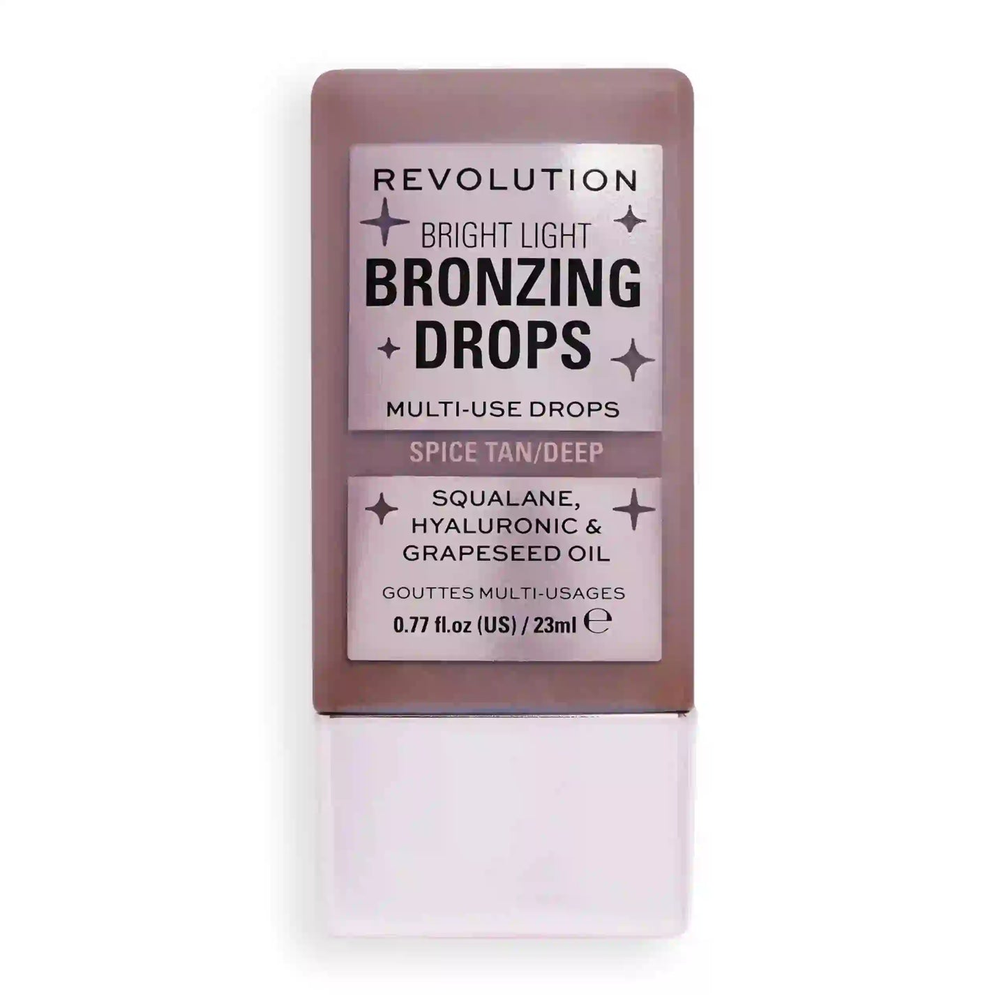 Revolution Beauty Bright Light Bronzing Drops Bronze & Glow Face & Body Drops