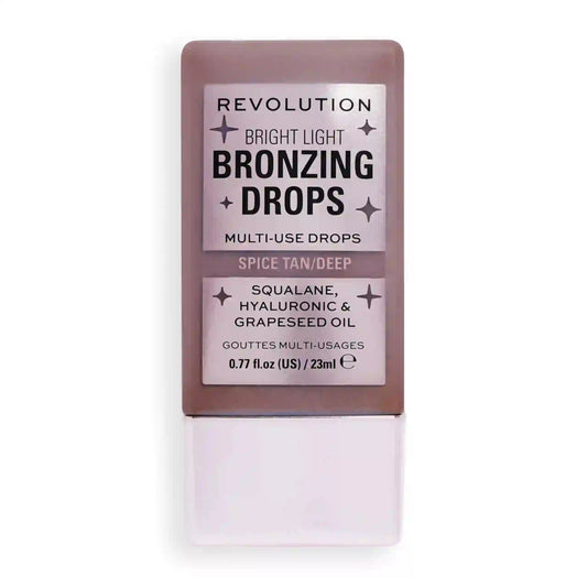 Revolution Beauty Bright Light Bronzing Drops Bronze & Glow Face & Body Drops