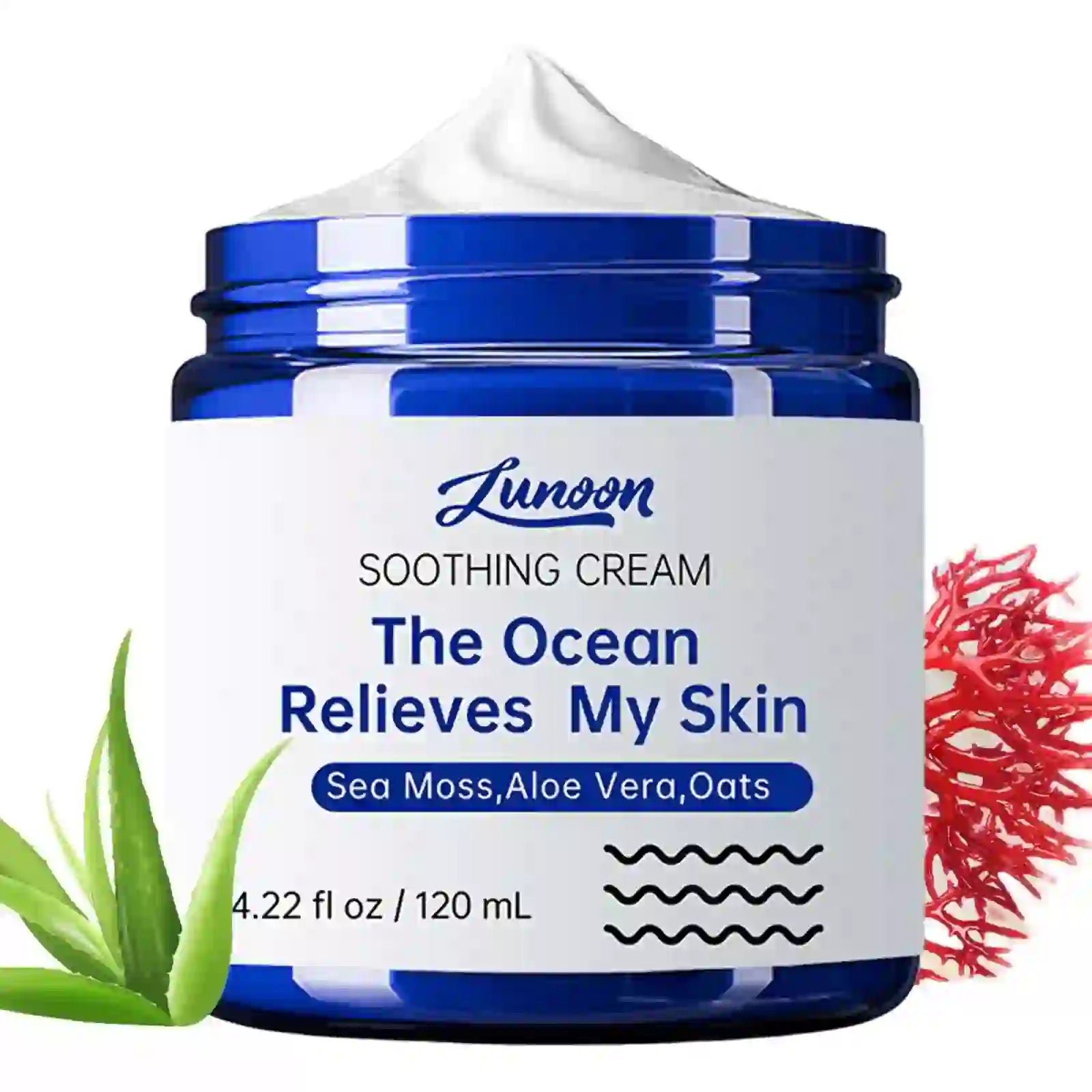 Natural Soothing Cream for Sensitive Skin