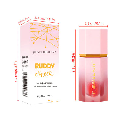 Long-Lasting Waterproof Liquid Blush Stick for Makeup