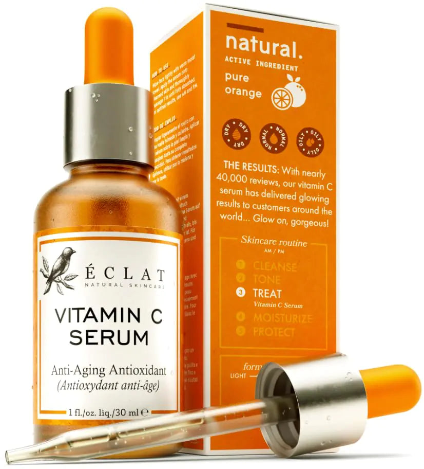Vitamin C Face Serum - Dark Spot Remover Facial Serum - Anti Aging and Skin Brightening Serum Pure Vitamin C Serum Skin Care 30 ml
