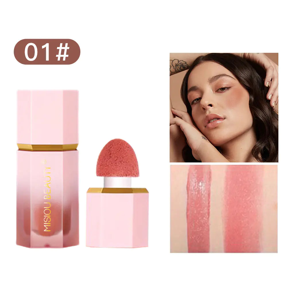 Long-Lasting Waterproof Liquid Blush Stick for Makeup