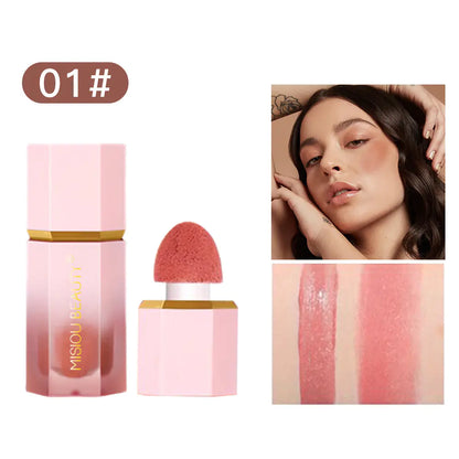 Long-Lasting Waterproof Liquid Blush Stick for Makeup