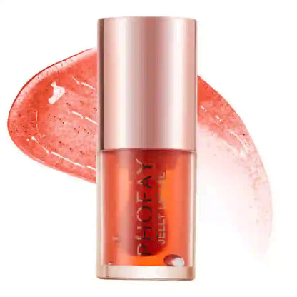 PHOFAY Jelly Lip Oil – Hydrating Gloss for Soft, Shiny Lips